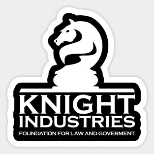 The Knight Industries Foundation Sticker